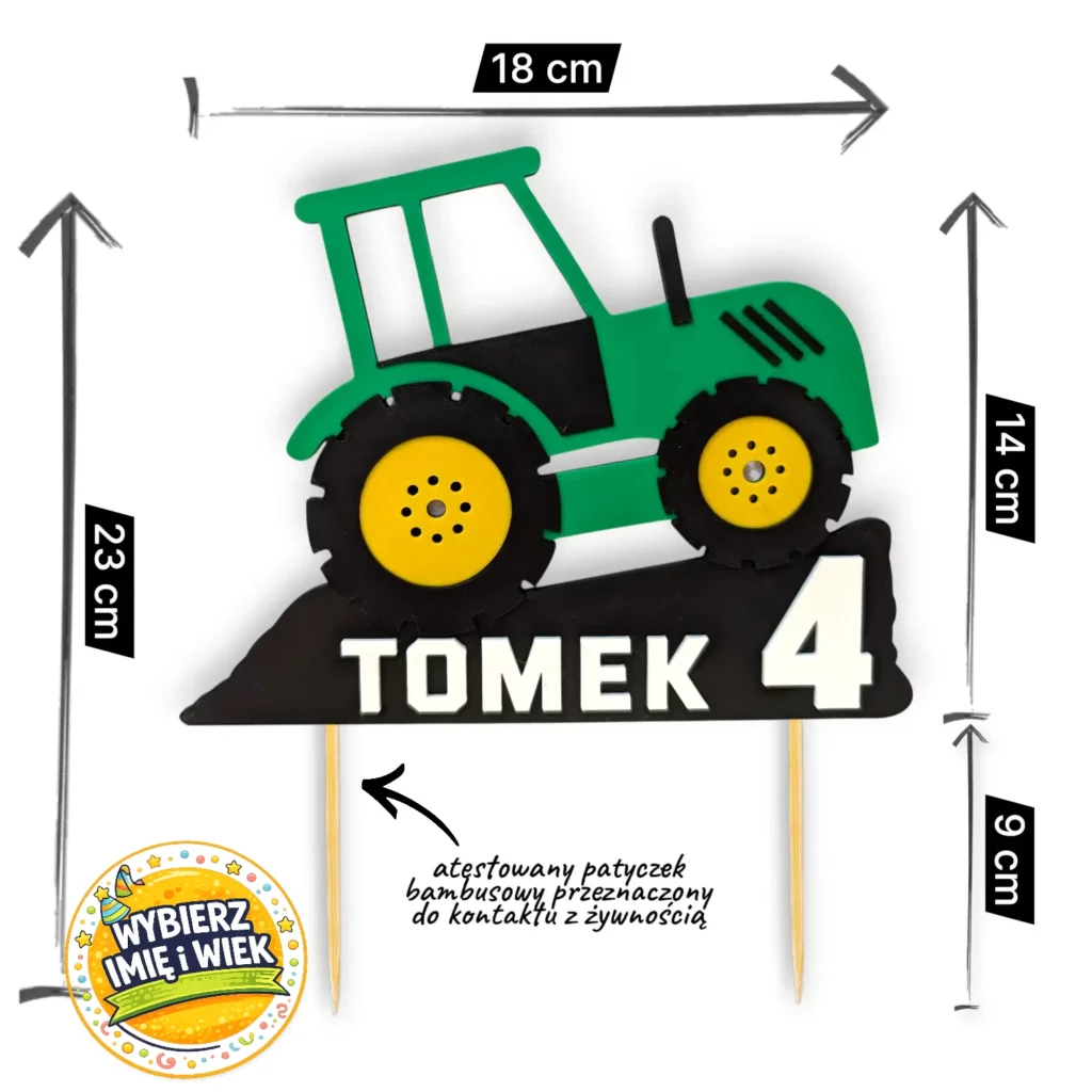 TOPPER Traktor, ciągnik ZIELONY