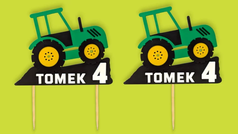 ciągnik tort opłatek